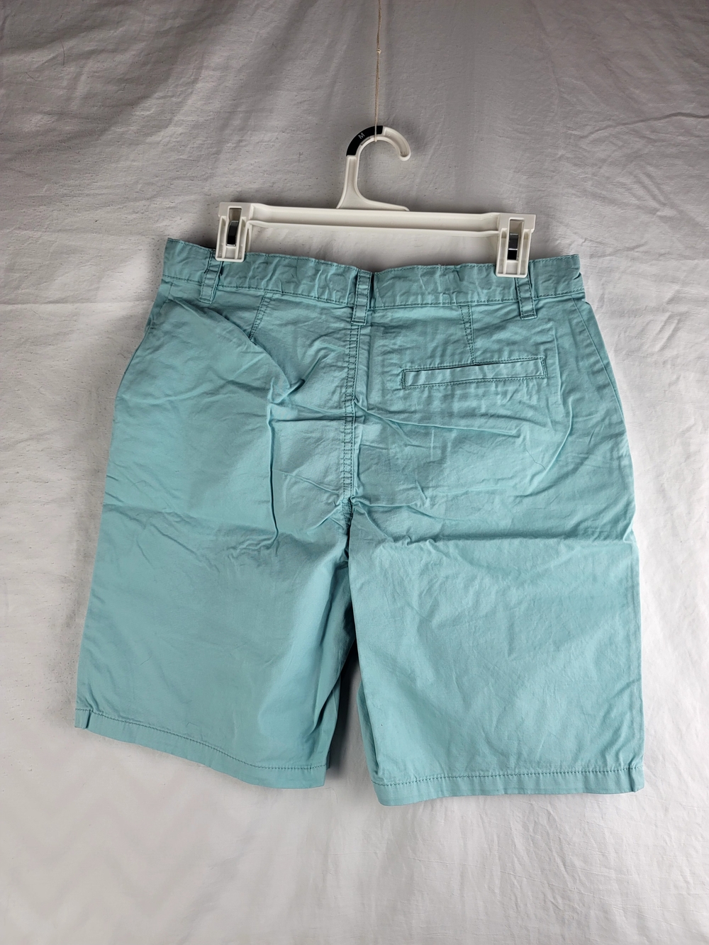 NWT Cat & Jack Boys Flat Front Shorts Mint Green Size 18 Boys Adjustable Waist - Picture 4 of 8